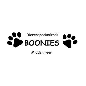 Dierenspeciaalzaak BOONIES logo