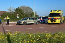 Automobilist gewond bij botsing in Wervershoof