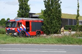 Korte brand bij bedrijf in Wognum