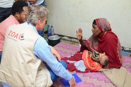 ZOA start noodhulpactie tegen honger.  'Mensen eten graszaden om te overleven'