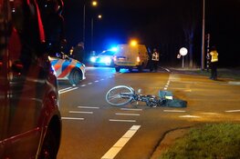 Fietser aangereden in Zwaagdijk-Oost