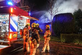 Stolpboerderij verloren gegaan bij brand in De Weere