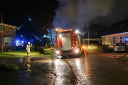 Stolpboerderij verloren gegaan bij brand in De Weere