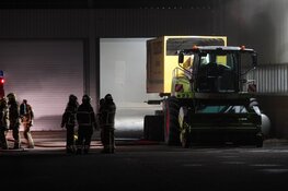 Brand bij grasdrogerij in Lambertschaag