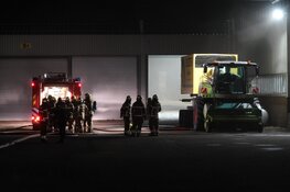 Brand bij grasdrogerij in Lambertschaag