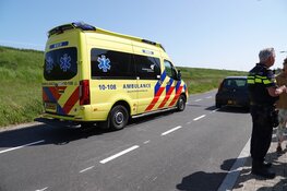 Wielrenner gewond bij ongeval in Andijk