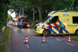 Auto te water in Lambertschaag