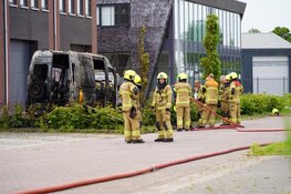 Camper uitgebrand in Nibbixwoud