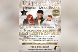 Dinner Music Bingo Show bij Van der Valk Hoorn