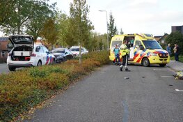 Fietser aangereden in Wervershoof, bestuurder bestelbus doorgereden