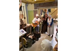 Kindertheater rondleiding in het Bakkerijmuseum Medemblik op zondag 10 november 2024