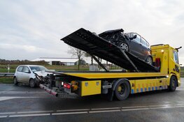 Ongeluk op Westerzeedijk in Opperdoes