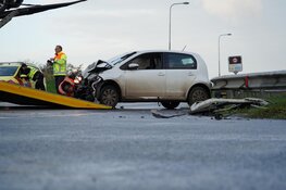 Ongeluk op Westerzeedijk in Opperdoes