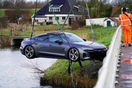 Auto te water in Wervershoof