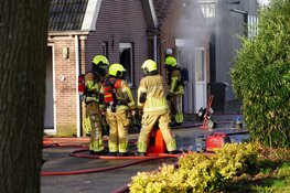 Keukenbrand in Zwaagdijk-West