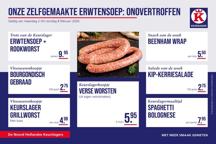 Weekaanbieding bij Ruiter Keurslager