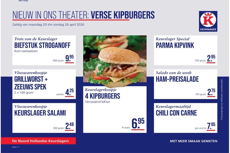 Weekaanbieding bij Ruiter Keurslager