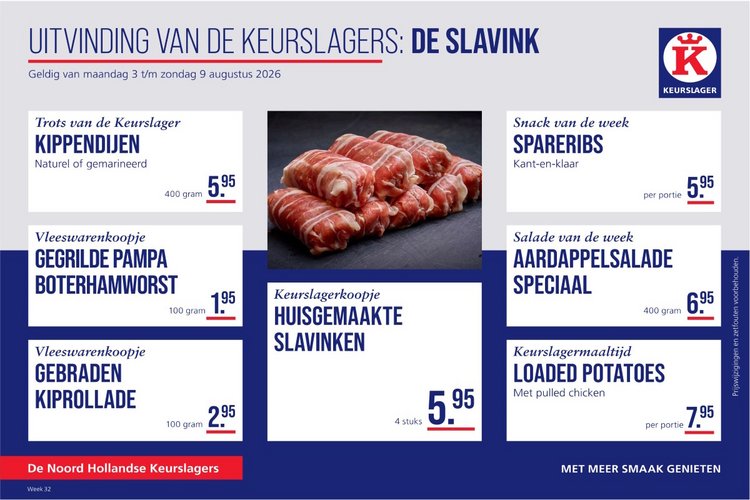 Weekaanbieding bij Ruiter Keurslager