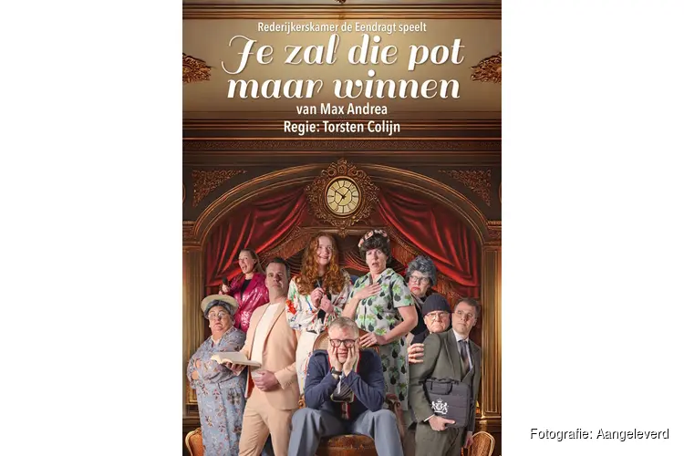 Grote belangstelling voor vrolijke jubileumvoorstelling De Eendragt in Hauwert