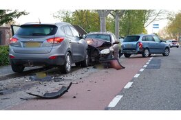 Gewonde en veel schade bij ongeval in Wervershoof