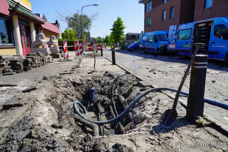 Meerdere huishoudens opnieuw zonder water in Andijk