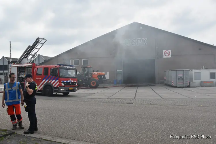 Fikse brand bij papierverwerker in Wognum