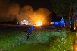 Woning in Wognum loopt forse schade op bij brand