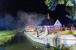 Woning in Wognum loopt forse schade op bij brand