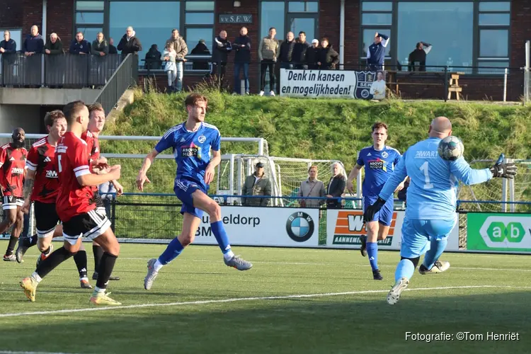 SEW tweede na winst op hekkensluiter