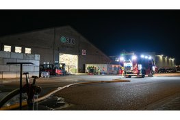 Brand bij papierverwerker in Wognum