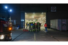 Brand bij papierverwerker in Wognum