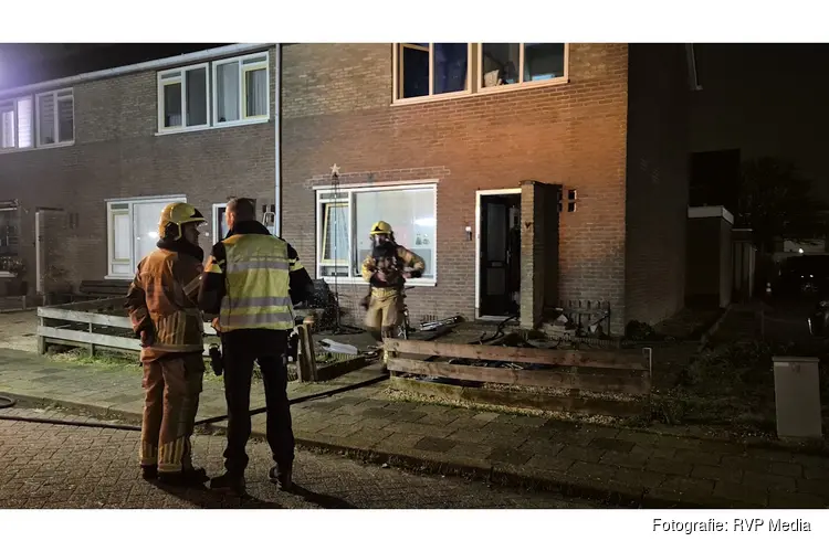 Meterkast vliegt in brand in woning in Medemblik