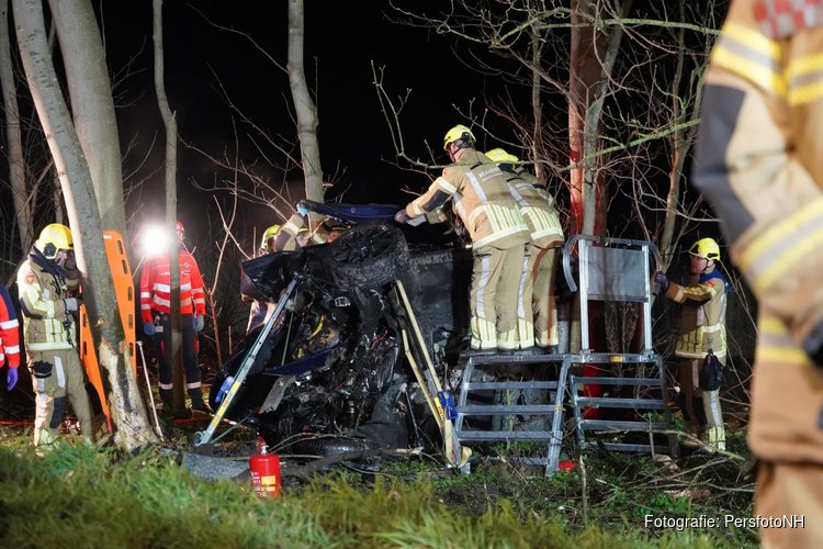 Ernstig eenzijdig ongeval op N240. Traumahelikopter en meerdere hulpdiensten ingezet