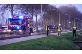 Bewoner gecontroleerd na woningbrand in Zwaagdijk-Oost