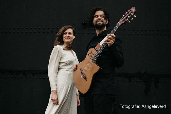 Fado in de straatjes van Twisk dankzij Iris Feijen en Tiago Lageira
