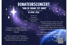 Muziekvereniging T.A.V.E.N.U. brengt “Van de Maan tot Mars”