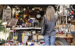 Gezellige vrijmarkt bij Huis van Oud
