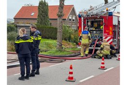 Veel rookontwikkeling bij woningbrand in Opperdoes
