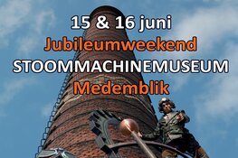 Jubileumweekend bij Stoommachinemuseum Medemblik