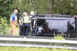 Auto gecrasht op A7