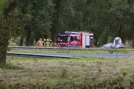 Auto gecrasht op A7