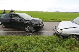 Twee voertuigen total loss na aanrijding