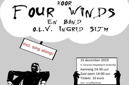 Winterconcert “Over de muur”, 15 december a.s.