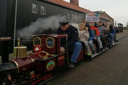 Stoommachinemuseum ontvangt 20.000e bezoeker!