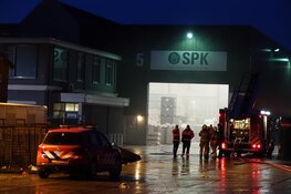 Brandje bij recyclingbedrijf in Wognum