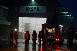 Brandje bij recyclingbedrijf in Wognum