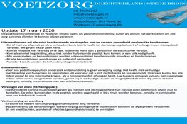 Voetzorg Drechterland Stede Broec blijft open