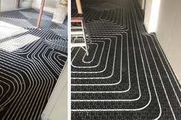 Vloerverwarming is mateloos populair