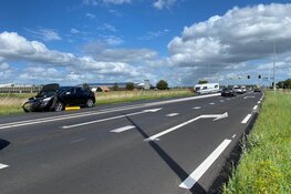 Twee gewonden bij frontale botsing N505