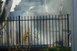 Containerbrand Zwaagdijk-Oost snel onder controle